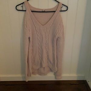 Candie’s Cold Shoulder Sweater